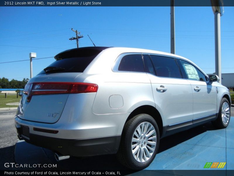 Ingot Silver Metallic / Light Stone 2012 Lincoln MKT FWD