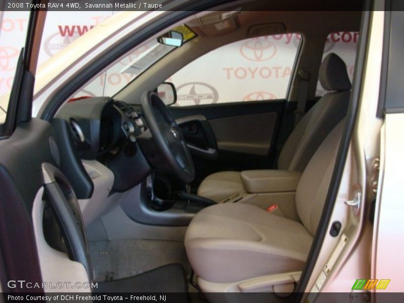 Savannah Metallic / Taupe 2008 Toyota RAV4 4WD