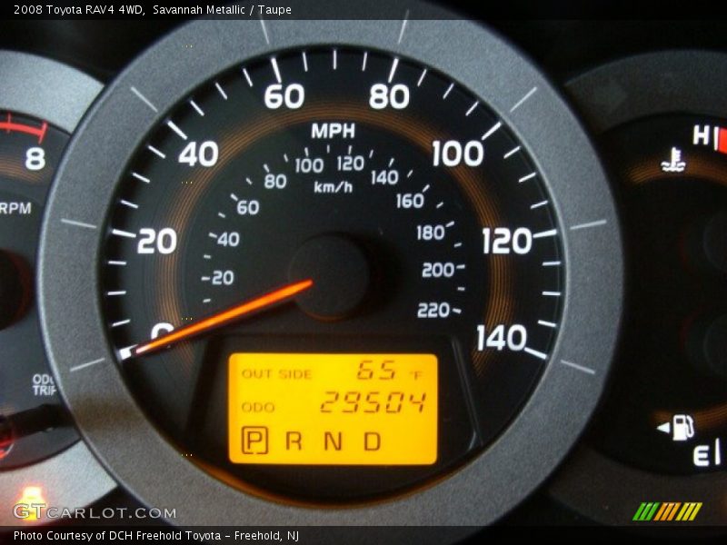 Savannah Metallic / Taupe 2008 Toyota RAV4 4WD