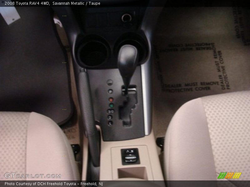 Savannah Metallic / Taupe 2008 Toyota RAV4 4WD