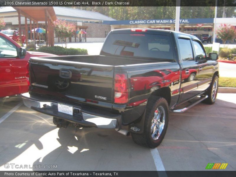 Black / Dark Charcoal 2006 Chevrolet Silverado 1500 LS Crew Cab 4x4