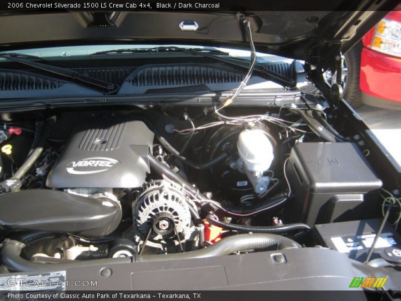 Black / Dark Charcoal 2006 Chevrolet Silverado 1500 LS Crew Cab 4x4