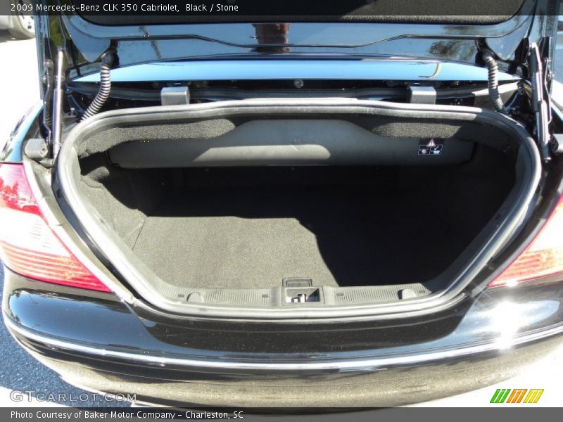 Black / Stone 2009 Mercedes-Benz CLK 350 Cabriolet