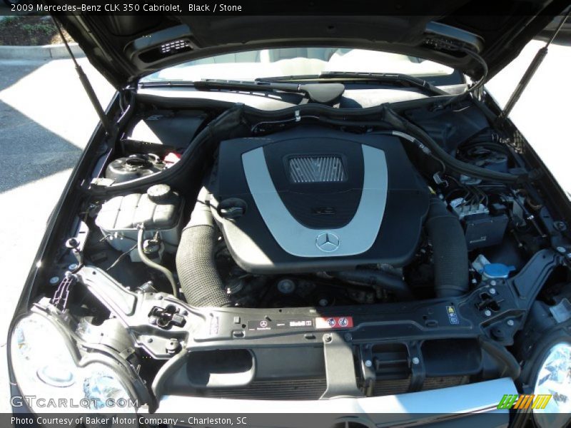 Black / Stone 2009 Mercedes-Benz CLK 350 Cabriolet