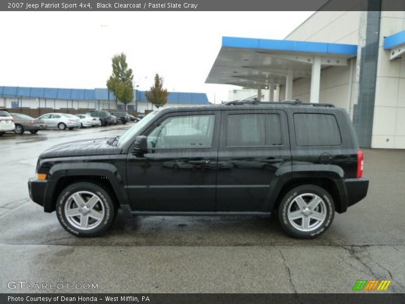 Black Clearcoat / Pastel Slate Gray 2007 Jeep Patriot Sport 4x4