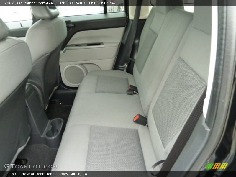 Black Clearcoat / Pastel Slate Gray 2007 Jeep Patriot Sport 4x4