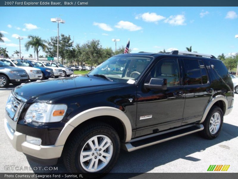 Black / Camel 2007 Ford Explorer Eddie Bauer