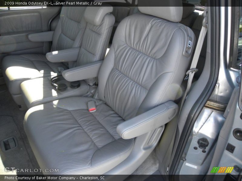 Silver Pearl Metallic / Gray 2009 Honda Odyssey EX-L