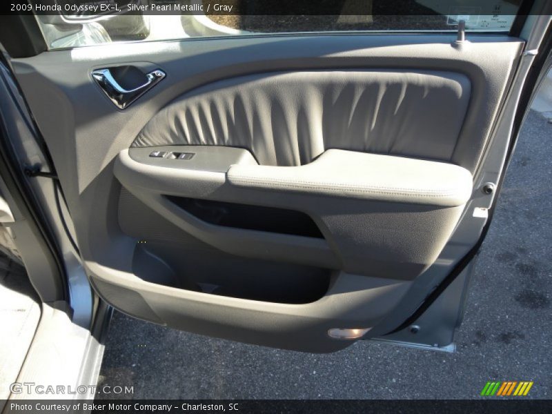 Silver Pearl Metallic / Gray 2009 Honda Odyssey EX-L