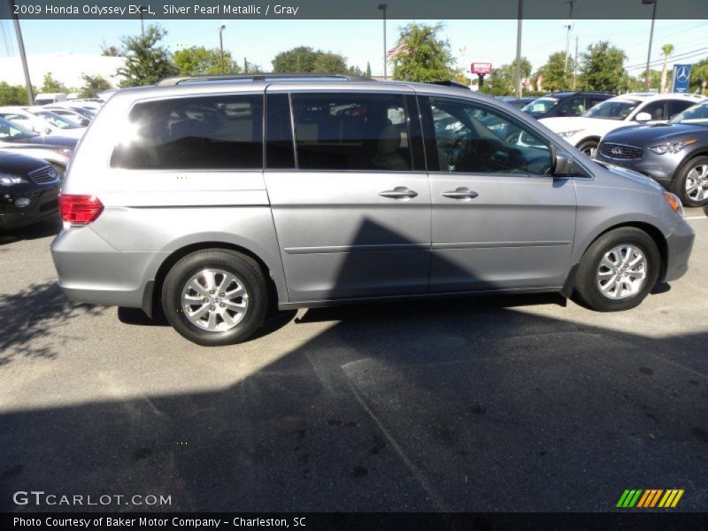 Silver Pearl Metallic / Gray 2009 Honda Odyssey EX-L
