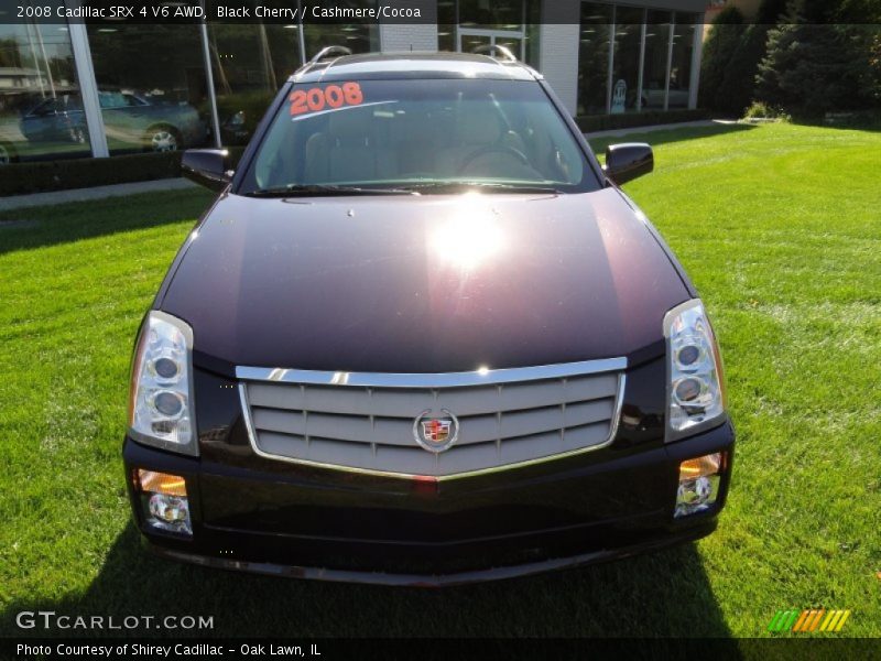 Black Cherry / Cashmere/Cocoa 2008 Cadillac SRX 4 V6 AWD