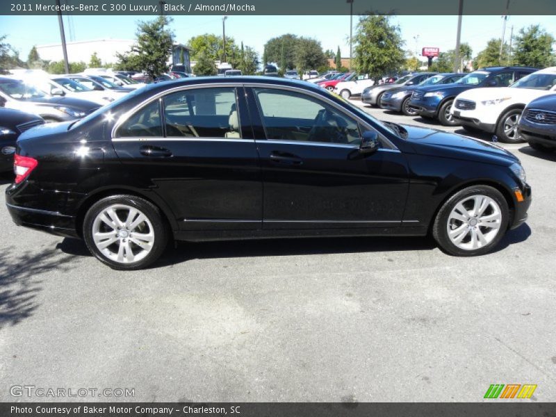 Black / Almond/Mocha 2011 Mercedes-Benz C 300 Luxury