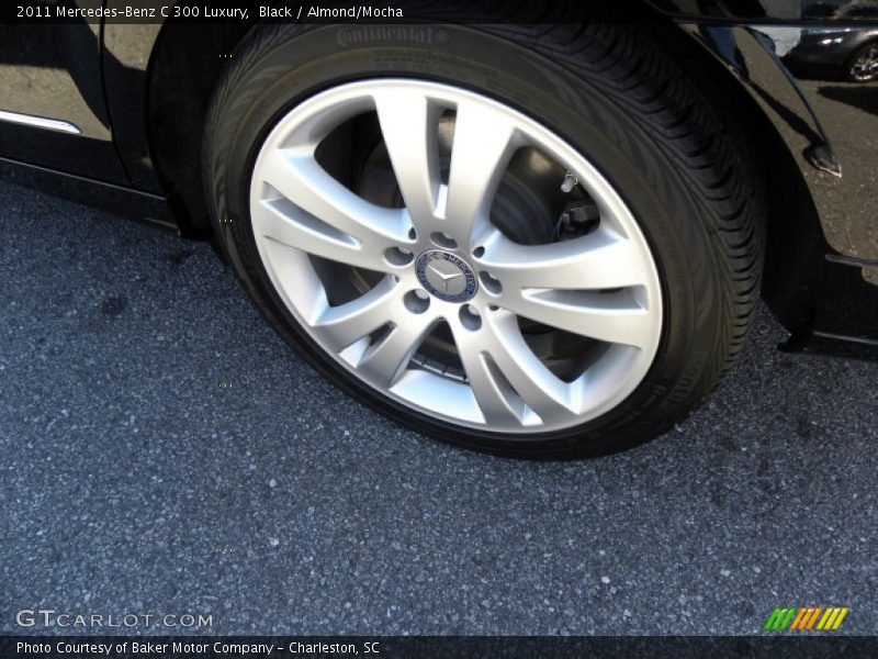 Black / Almond/Mocha 2011 Mercedes-Benz C 300 Luxury