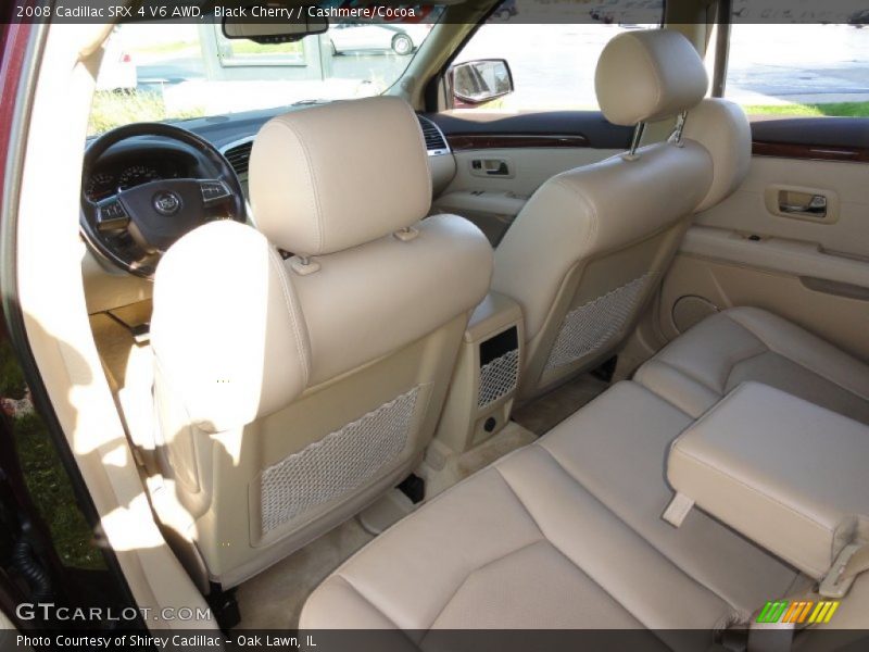 Black Cherry / Cashmere/Cocoa 2008 Cadillac SRX 4 V6 AWD