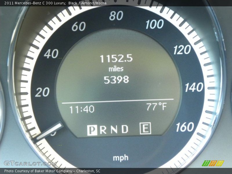 Black / Almond/Mocha 2011 Mercedes-Benz C 300 Luxury
