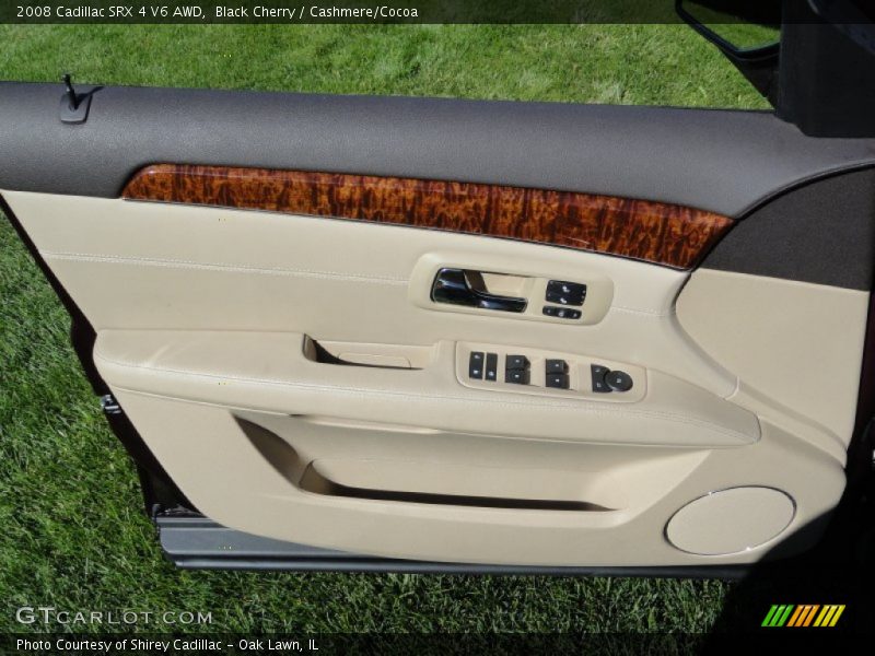 Black Cherry / Cashmere/Cocoa 2008 Cadillac SRX 4 V6 AWD