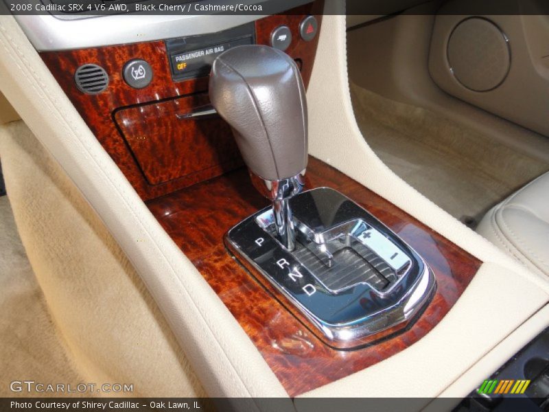 Black Cherry / Cashmere/Cocoa 2008 Cadillac SRX 4 V6 AWD