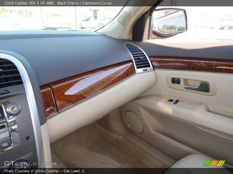 Black Cherry / Cashmere/Cocoa 2008 Cadillac SRX 4 V6 AWD