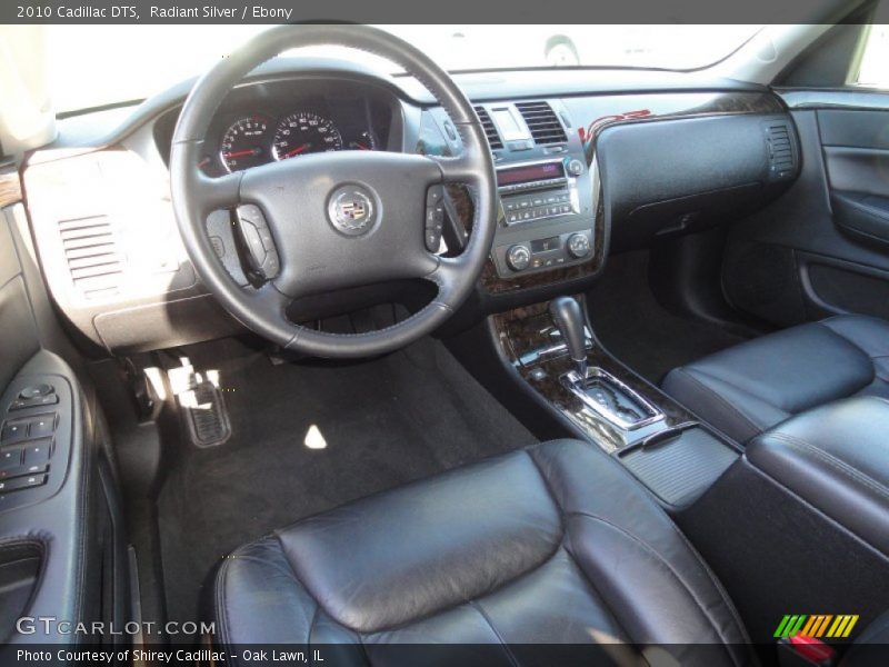 Radiant Silver / Ebony 2010 Cadillac DTS