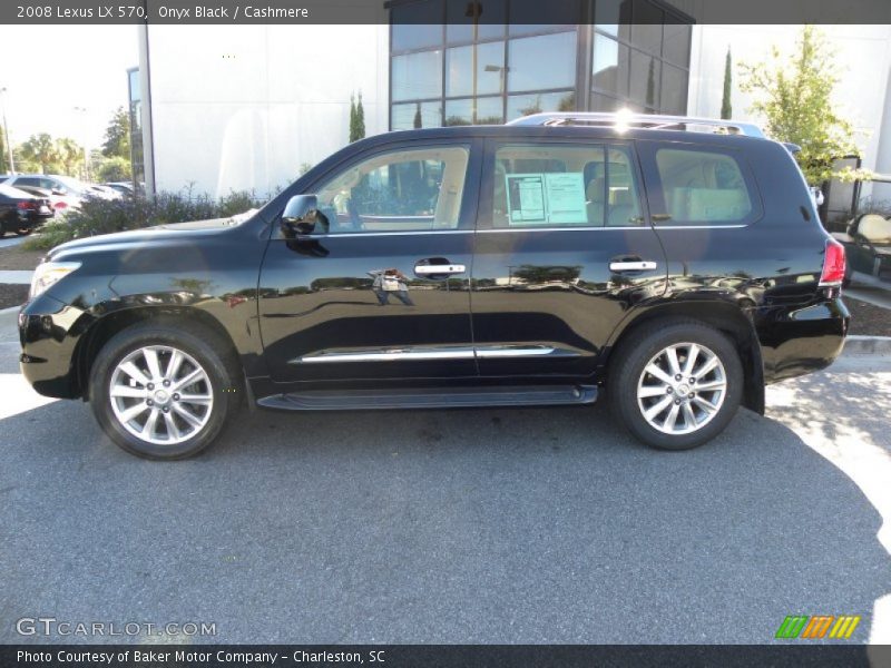 Onyx Black / Cashmere 2008 Lexus LX 570