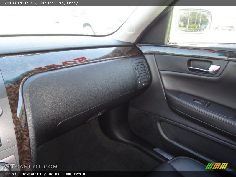 Radiant Silver / Ebony 2010 Cadillac DTS