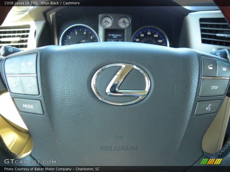 Onyx Black / Cashmere 2008 Lexus LX 570