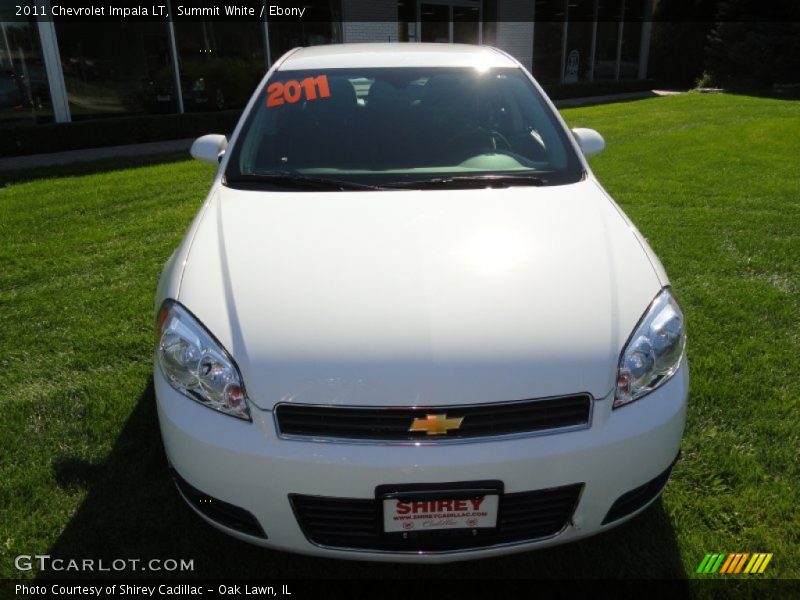 Summit White / Ebony 2011 Chevrolet Impala LT