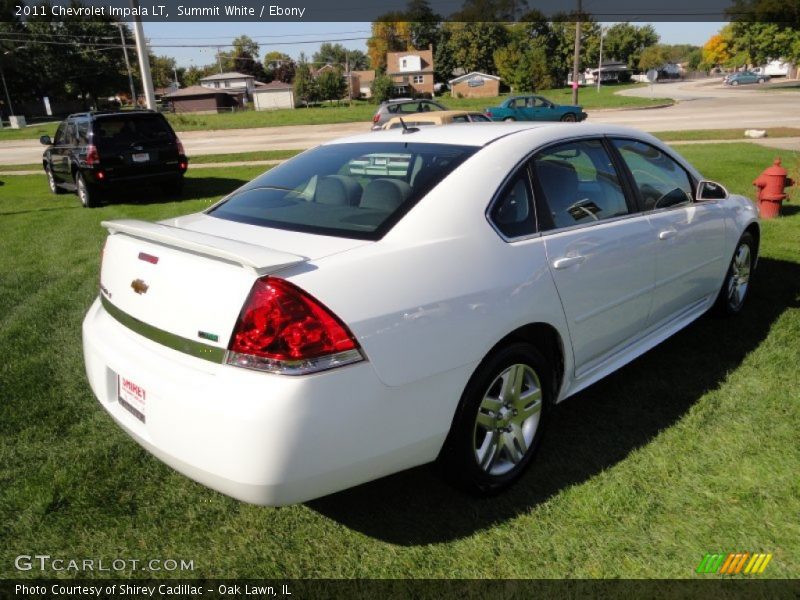 Summit White / Ebony 2011 Chevrolet Impala LT