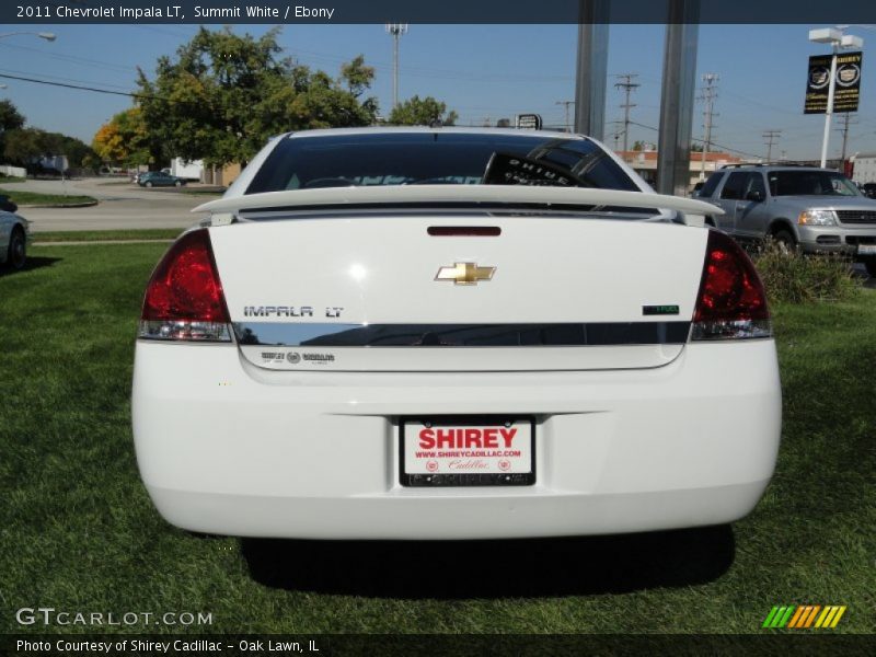 Summit White / Ebony 2011 Chevrolet Impala LT
