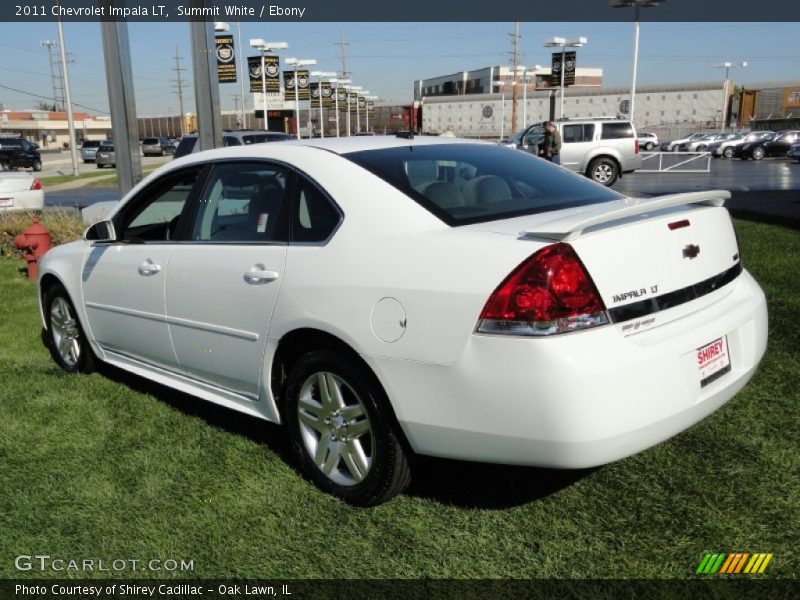 Summit White / Ebony 2011 Chevrolet Impala LT