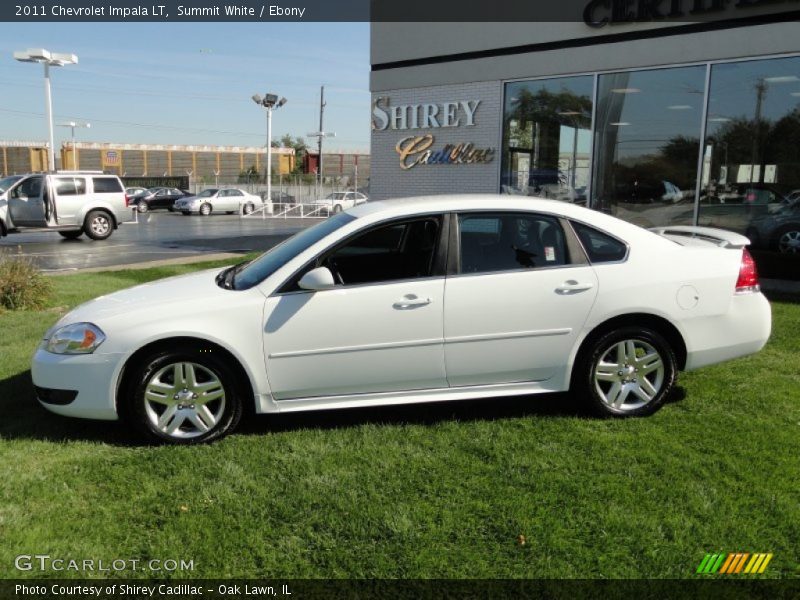 Summit White / Ebony 2011 Chevrolet Impala LT