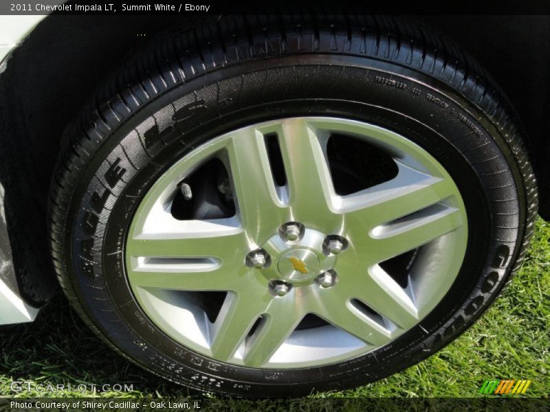 Summit White / Ebony 2011 Chevrolet Impala LT