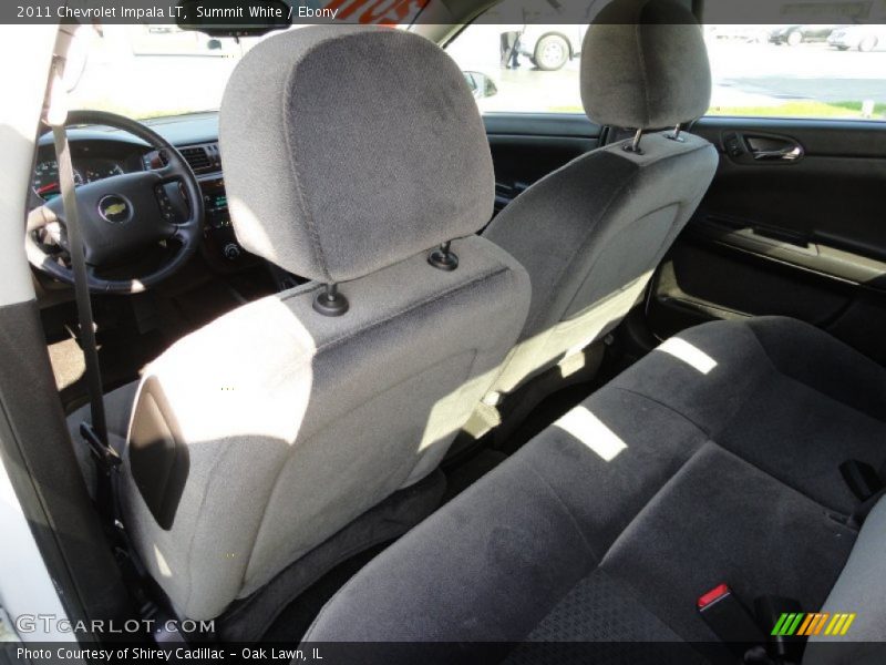 Summit White / Ebony 2011 Chevrolet Impala LT