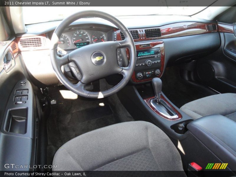 Summit White / Ebony 2011 Chevrolet Impala LT