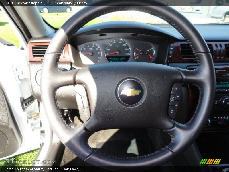 Summit White / Ebony 2011 Chevrolet Impala LT