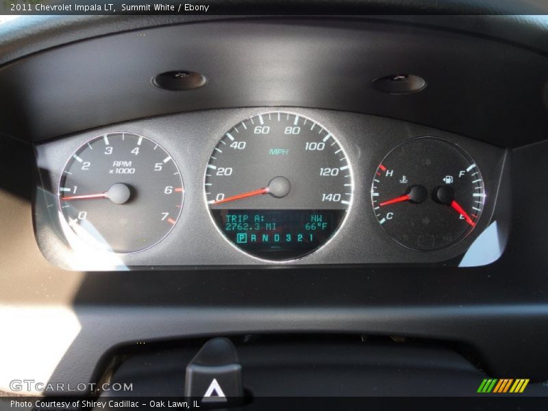 Summit White / Ebony 2011 Chevrolet Impala LT