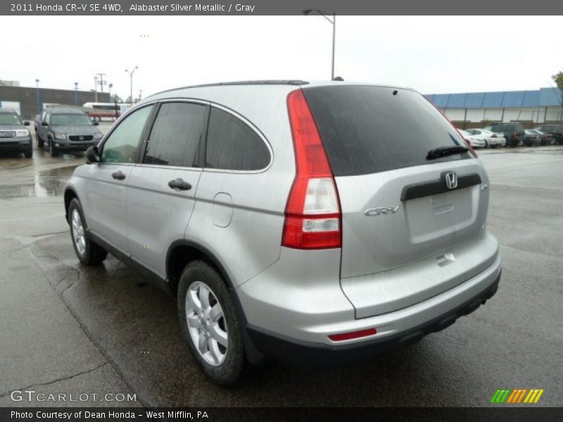 Alabaster Silver Metallic / Gray 2011 Honda CR-V SE 4WD