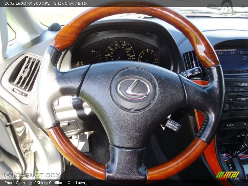 Black Onyx / Black 2003 Lexus RX 300 AWD