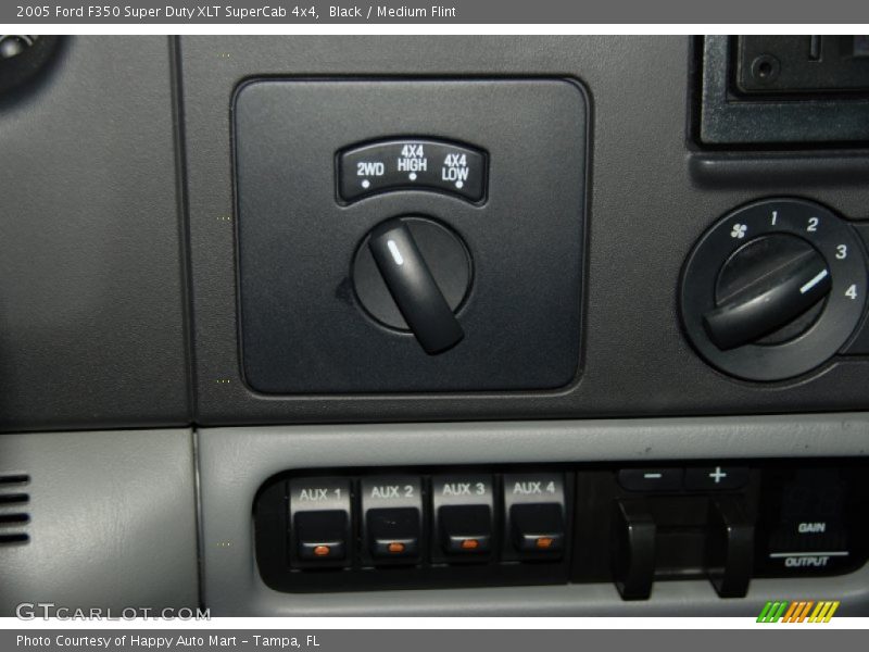 Black / Medium Flint 2005 Ford F350 Super Duty XLT SuperCab 4x4