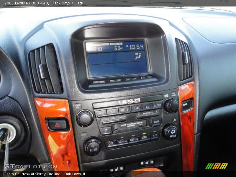 Black Onyx / Black 2003 Lexus RX 300 AWD