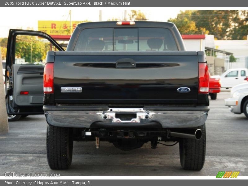 Black / Medium Flint 2005 Ford F350 Super Duty XLT SuperCab 4x4