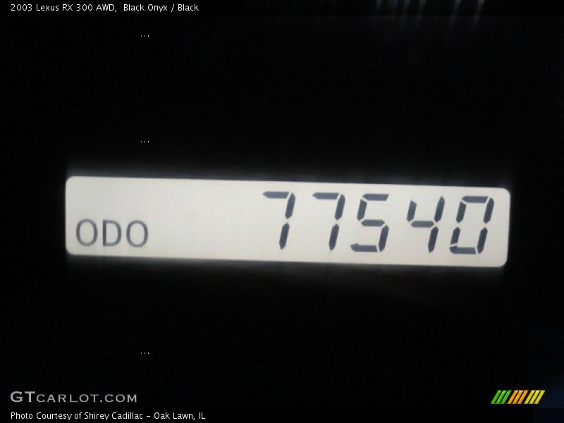 Black Onyx / Black 2003 Lexus RX 300 AWD