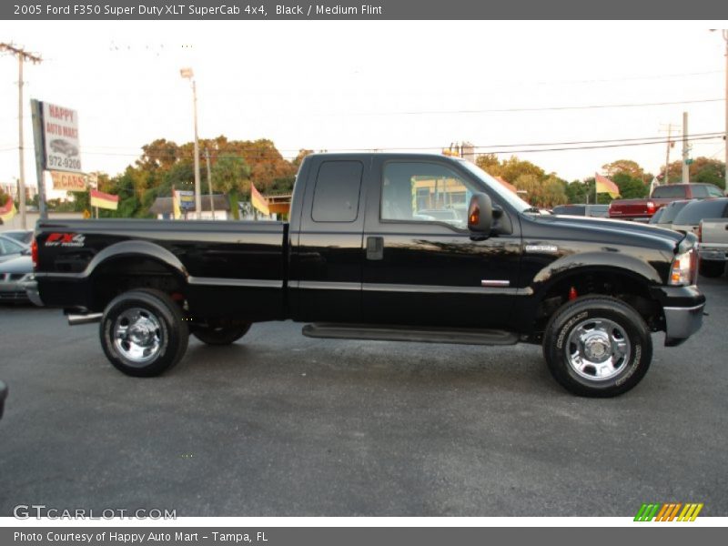 Black / Medium Flint 2005 Ford F350 Super Duty XLT SuperCab 4x4