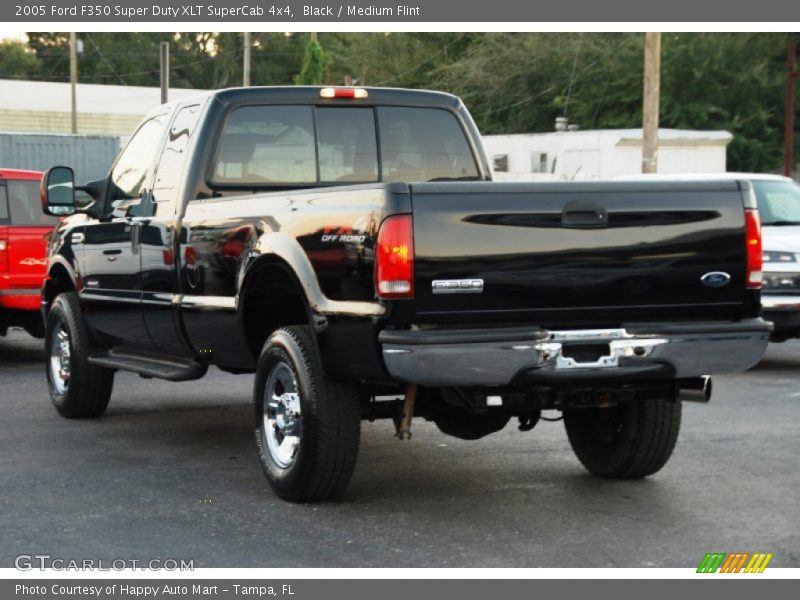 Black / Medium Flint 2005 Ford F350 Super Duty XLT SuperCab 4x4