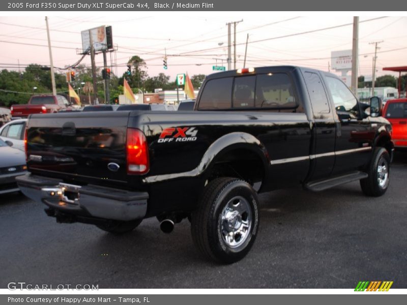 Black / Medium Flint 2005 Ford F350 Super Duty XLT SuperCab 4x4
