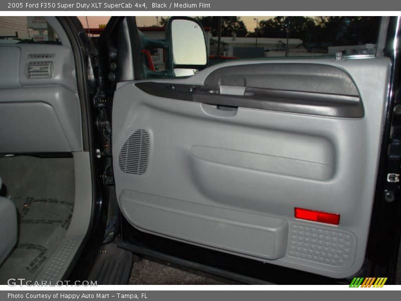 Black / Medium Flint 2005 Ford F350 Super Duty XLT SuperCab 4x4