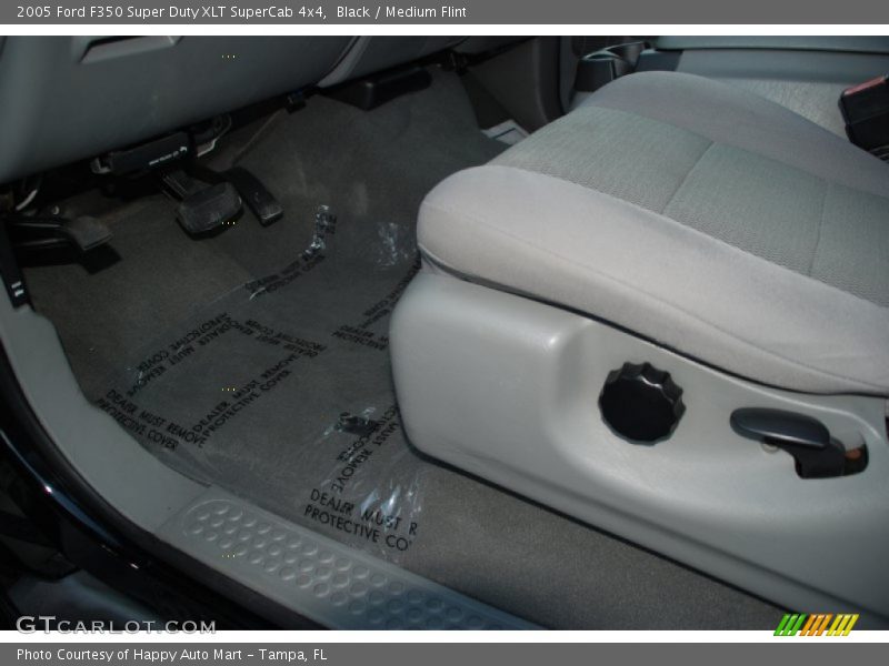 Black / Medium Flint 2005 Ford F350 Super Duty XLT SuperCab 4x4