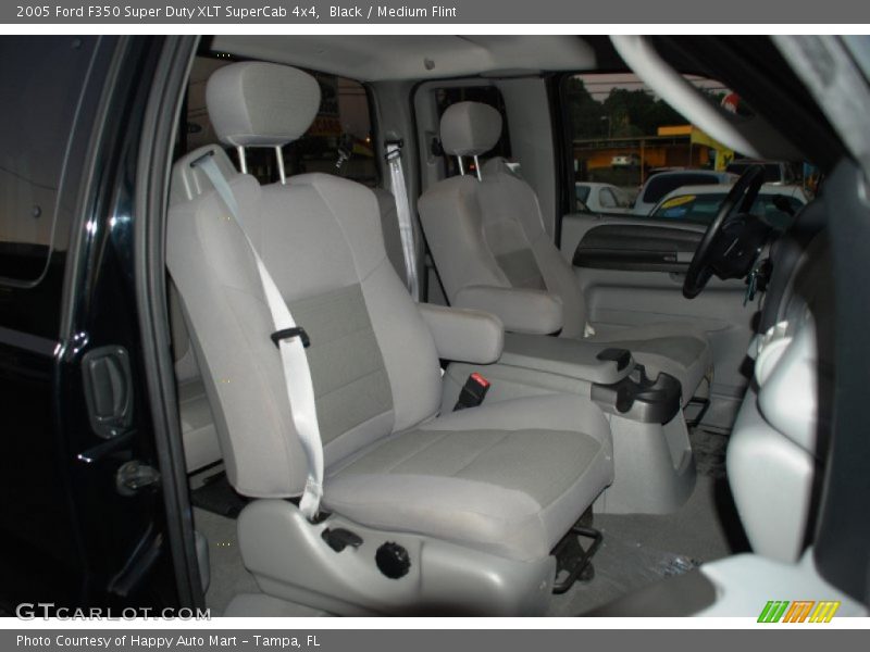 Black / Medium Flint 2005 Ford F350 Super Duty XLT SuperCab 4x4