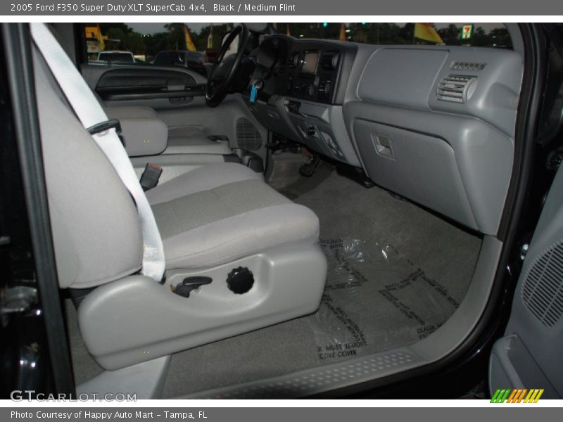 Black / Medium Flint 2005 Ford F350 Super Duty XLT SuperCab 4x4