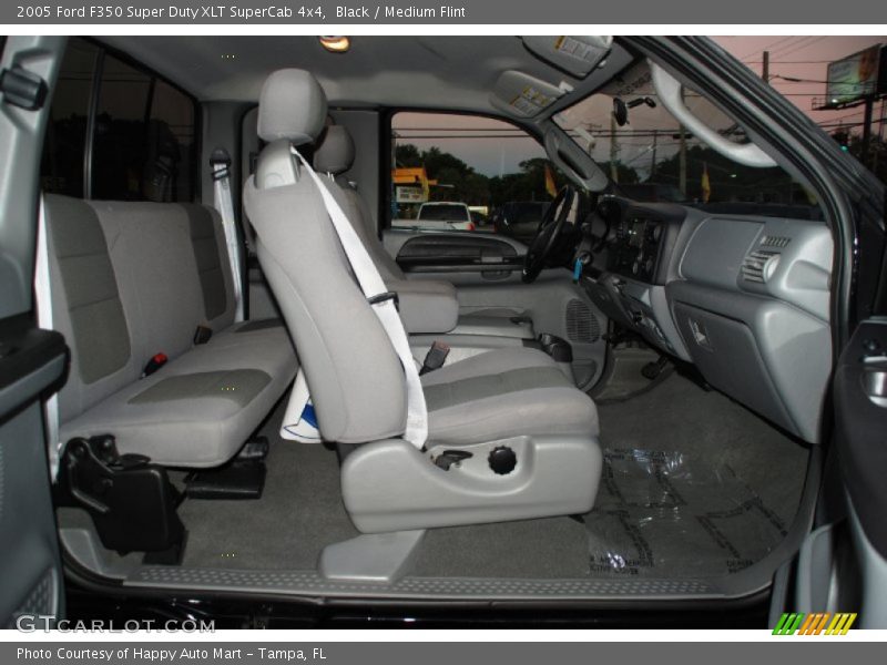 Black / Medium Flint 2005 Ford F350 Super Duty XLT SuperCab 4x4